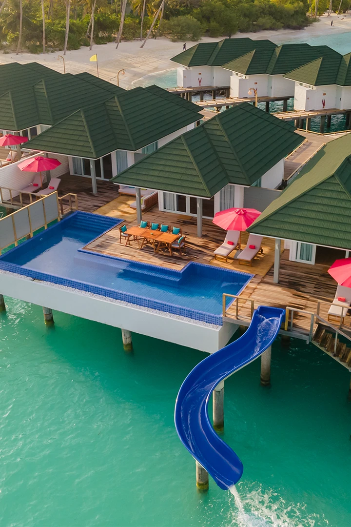 3 Bedroom Lagoon Villa with Pool + Slide